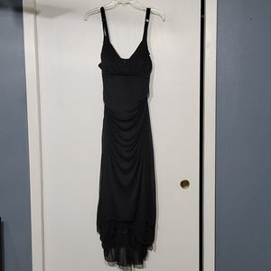 Black sheer dress